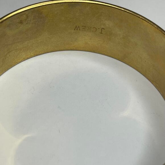 J. Crew bracelet costume signed jewelry pink bangle style anchor nautical preppy - Picture 9 of 12